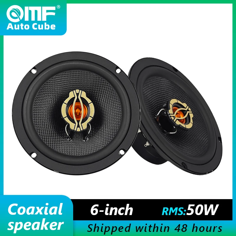 2PCS 6.5Inch Car Coxial Speakers 12V 150W Hifi Car Audio Super Power Speakers Set 60B Black Stereo Tweeter Automotive speaker