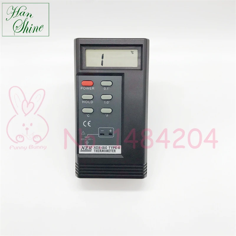 Digital Thermometer Type K Thermocouple Temperature Indicator 1310 with Magnetic Probe Roller Surface Sensor digital thermometer