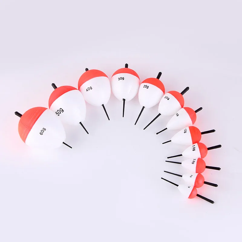 10Pcs Sea Fishing Drift Foam Drift Big Belly Drift Long Casting Drift Attrezzatura Da Pesca Attrezzi Da Pesca Accessori