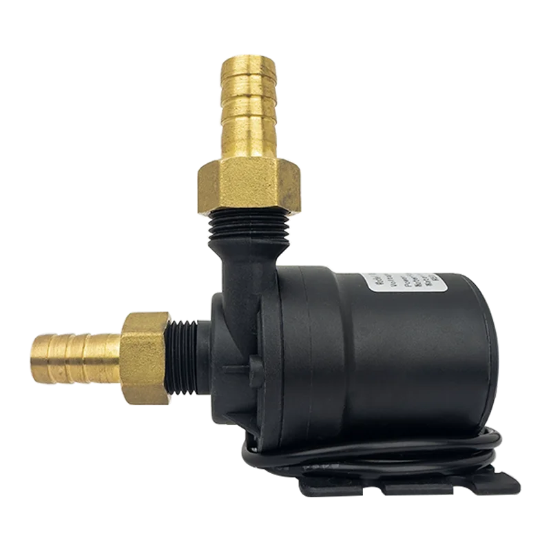 DC24V Bürstenlosen Motor DC12V 1000L/H Kopf 8M Wasserdichte Tauchpumpe Brunnen Warmwasserbereiter Dusche Booster Pumpe EU Adapter – Detail 7