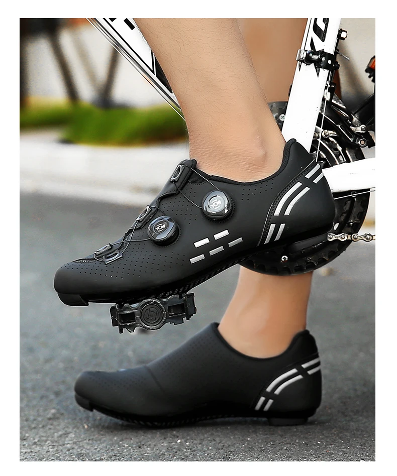 Chaussures de cyclisme - VTT - Noir - Taille 43 - Antidérapantes