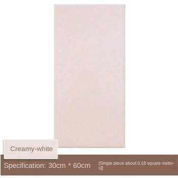 HJQ 두꺼운 셀프 스틱 침대 헤드 플레이트, 부드러운 가방, 충돌 방지 배경 벽 장식