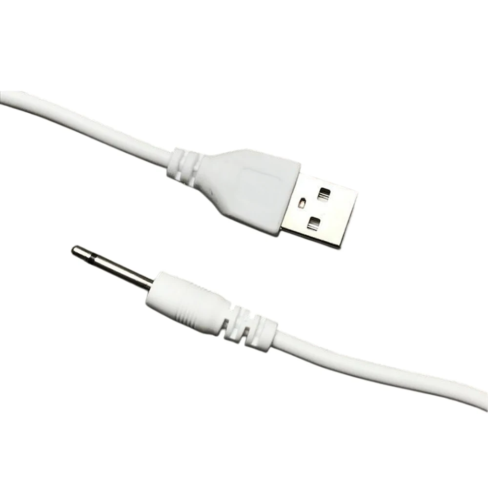 USB-DC 2.5mm 충전 케이블 USB-2.5 AUX 모노 라인 싱글 오디오 채널 코드 연장 전원 공급 와이어 14mm 15mm 16mm 17.4mm