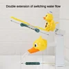 Cartoon Duck Kitchen Convenient Device for Baby Washing Faucet Extender For Kids Hand Washing In Bathroom Sink 2