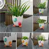 Eggshell Plant Pot with Turtle Cactus Pot Decor Easter Succulent Planter Flowerpot Unique for Desktop Farmhouse Windowsill 5