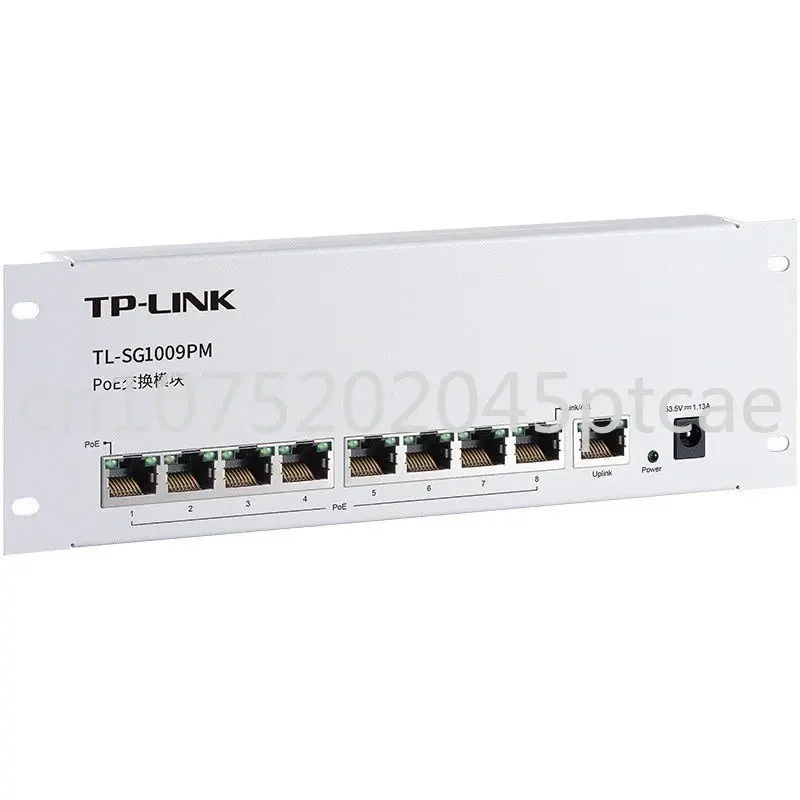 

TL-SG1009PM Full Gigabit 8-port PoE Power Supply Switch Home Weak Current Box Power Supply Module Switch Ethernet