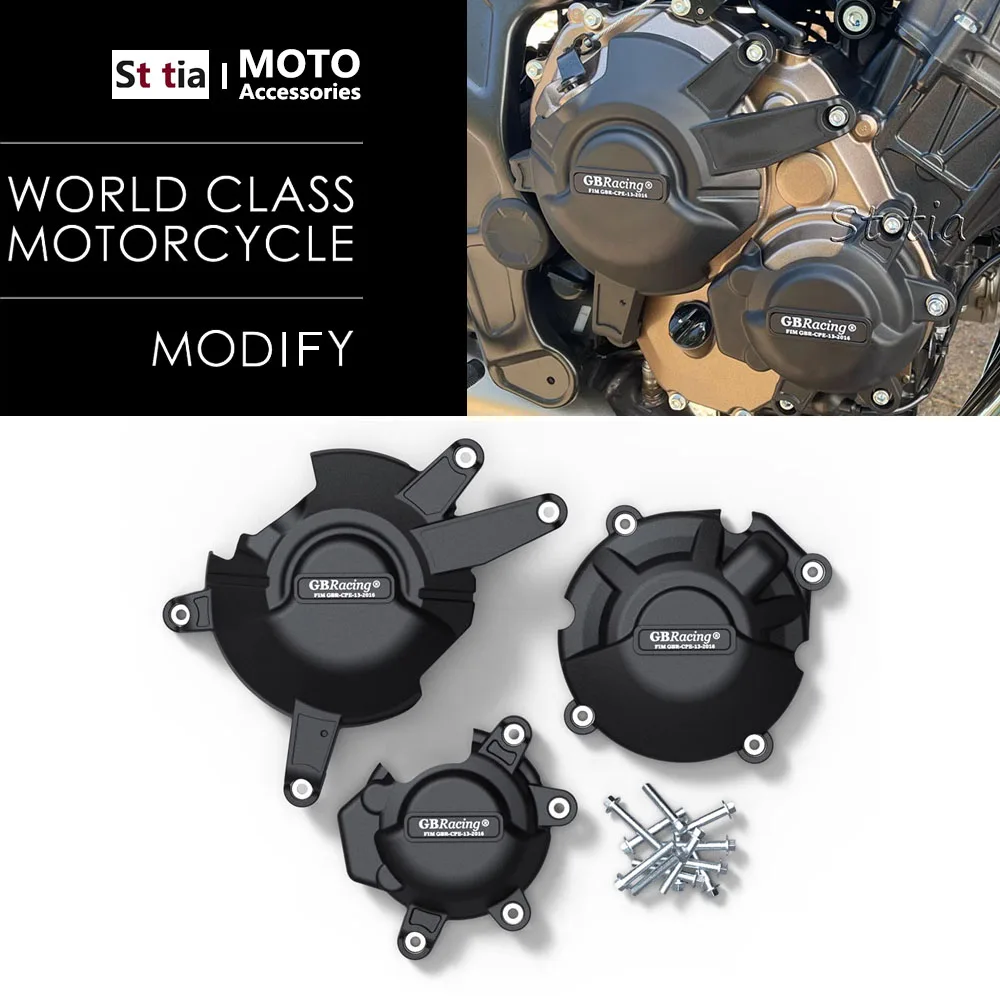 Engine Guard Motorcycle Engine Cover Engine Cover Protector CB650R & CBR650R Engine Cover Set CBR650R Protection Cover CB650R Engine Guard