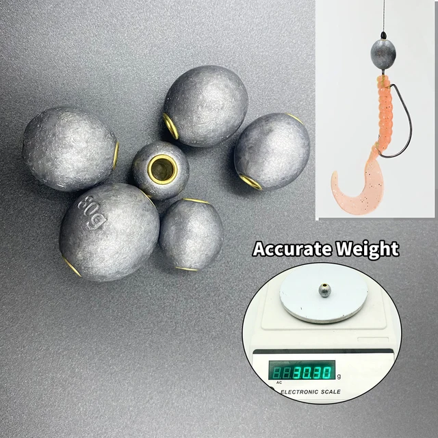 낚시의 즐거움을 극대화하는 타원형 싱커