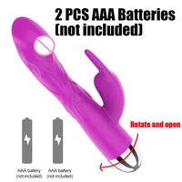 Riesiger Silikondildo, Kaninchenvibrator für Frauen, Stimulation der Klitoris, Massage, 10-Gang-G-Punkt-Vibrator, Sexspielzeug für Erwachsene 4