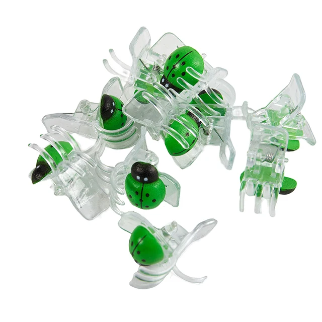 10 Darabos Katicabogár Orchidea Klipek Színes 5 Karmos Bilincsek Az Otthoni Kerti Támogatás A Hegymászó Szárak Rögzítéséhez Növények Bonsai Dekoráció - Image 4