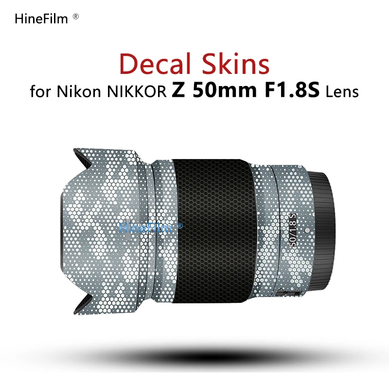 

Nikkor Z 501.8 Lens Sticker 50 F1.8 Lens Decal Skin For Nikon Nikkor Z 50mm f/1.8 S Lens Protector Coat Wrap Cover