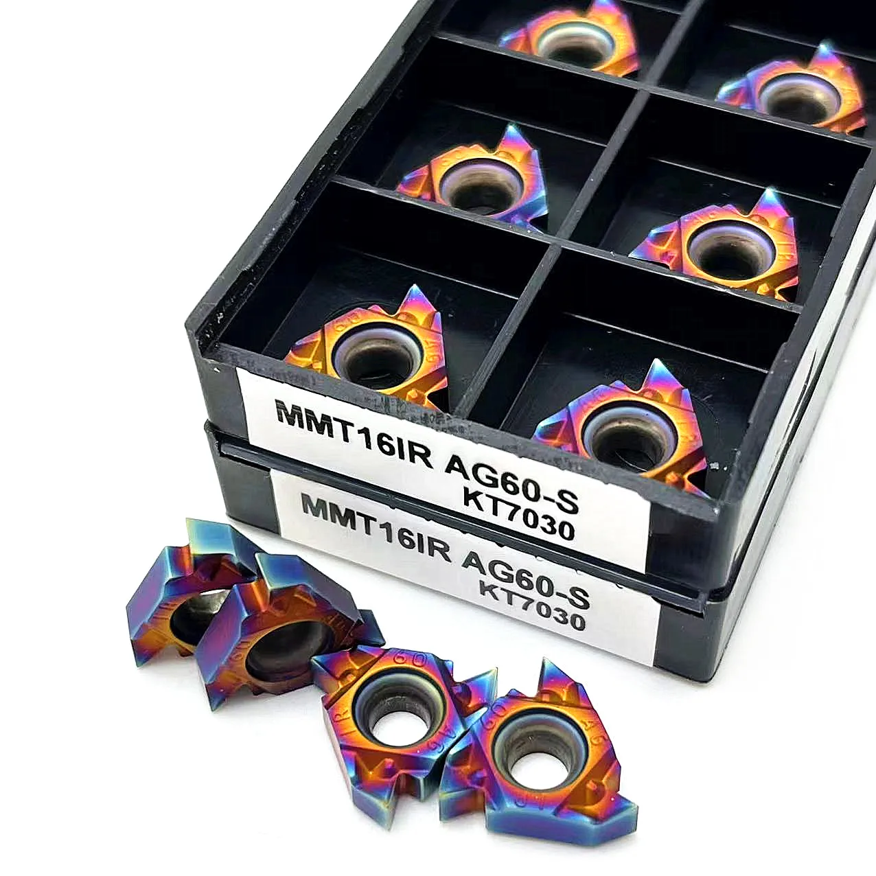 10pcsMMT16ERAG60SKT7030carbideinsertThreadturningtoolcutting
