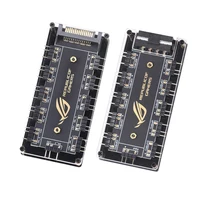 RGB-концентратор вентилятора ARGB-кабель-разветвитель-концентратор-адаптер для материнских плат ASUS/MSI/GIGABYTE