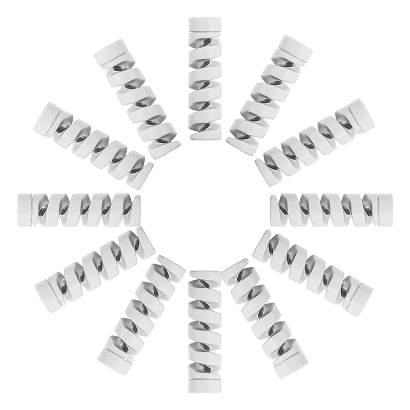 

24 Charger Cable Protectors, Silicone Flexible Cable Protectors, Mouse Cable Protectors, Suitable for All Data Cables