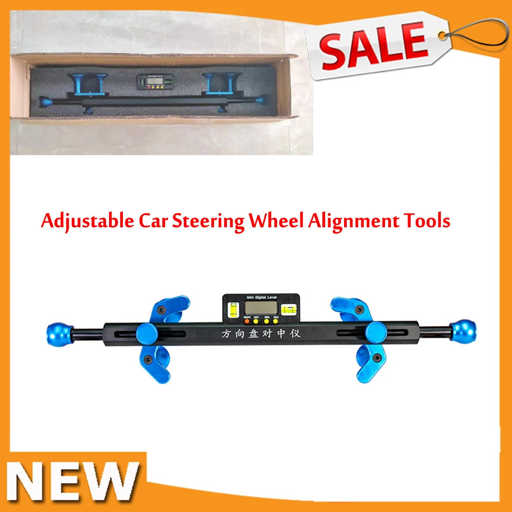 AdjustableCarSteeringWheelLevelAlignmentToolsLevelingHolder