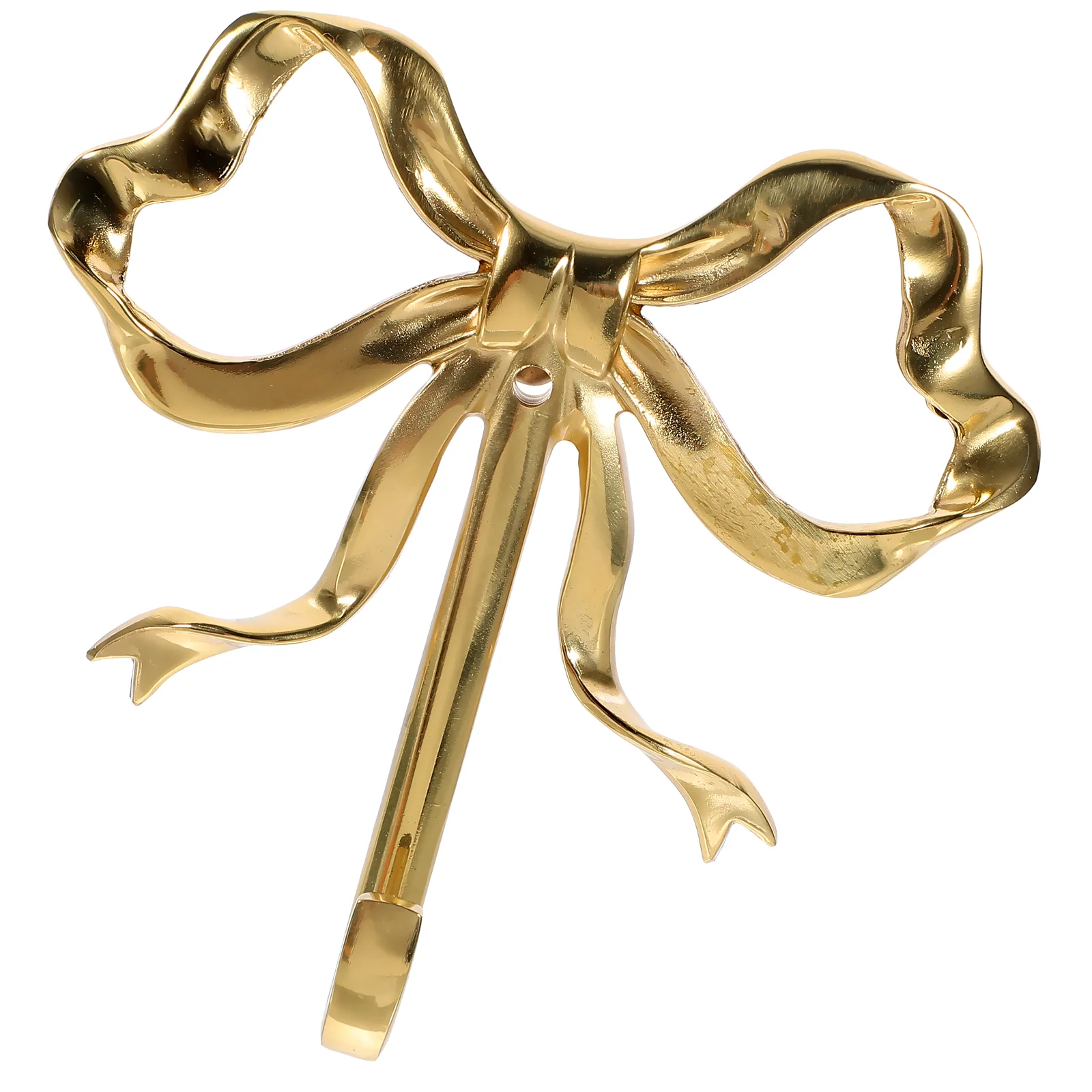 

Brass Bowknot Wall Hanging Clothes Hook Coat Hanger Cabinet Hat Towel Storage Rack Key Hook Bedroom Bathroom Decoration