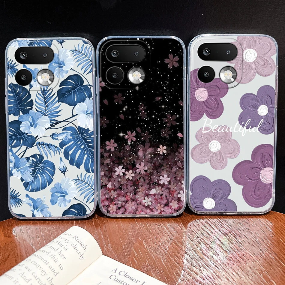 Stylish Soft Slim TPU Clear Silicone Phone Case - Lightweight Protective Cover