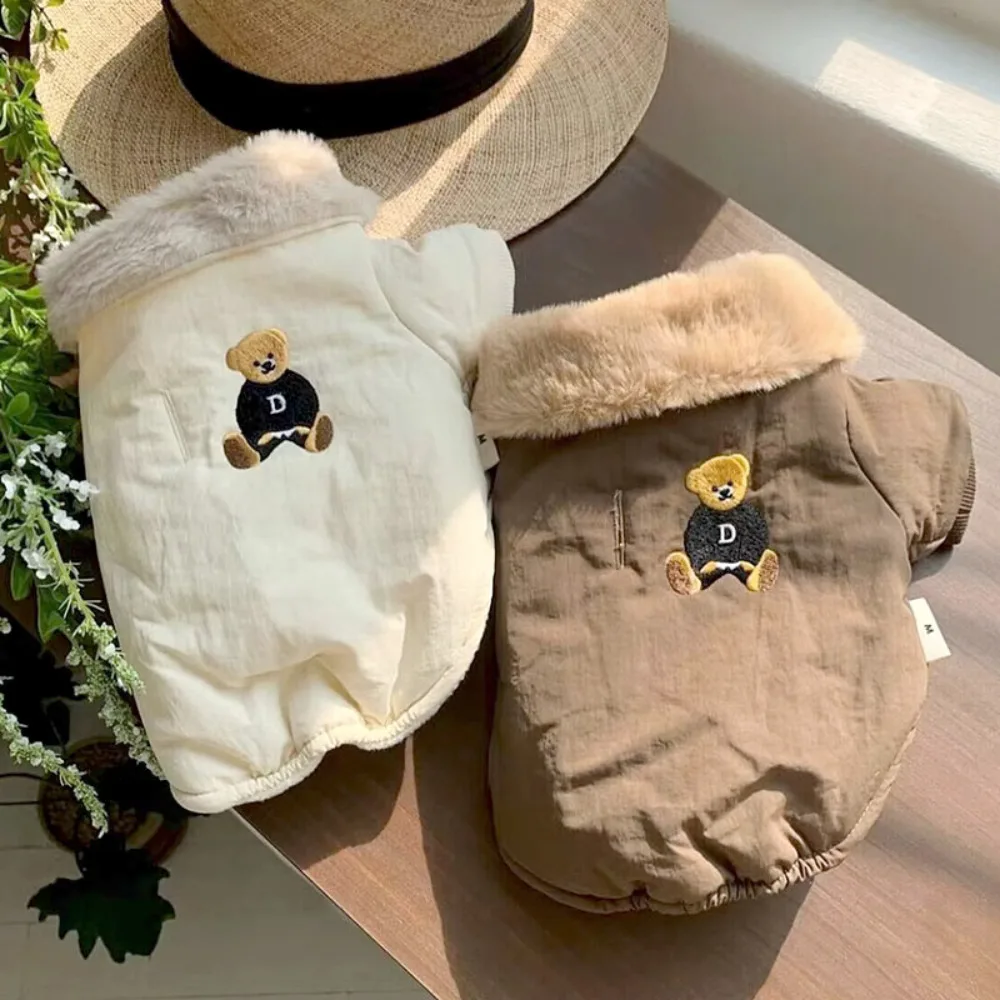 

Pet Jacket Winter Autumn Puppy Warm Sweater Small Dog Cute Cartoon Clothes Cat Fashion Pajamas Chihuahua Yorkshire Pomeranian