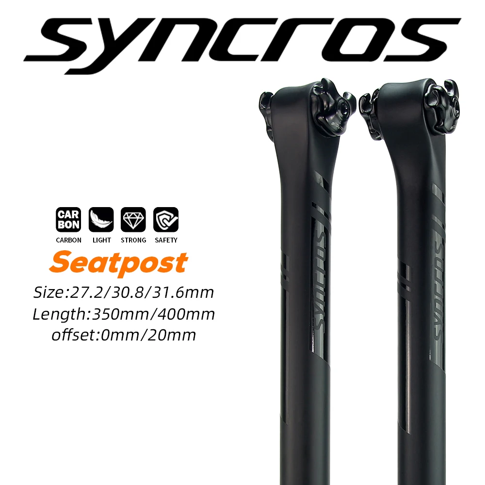 Tiges de Selle Full 3k Carbon Carbon Seatpost Fiber