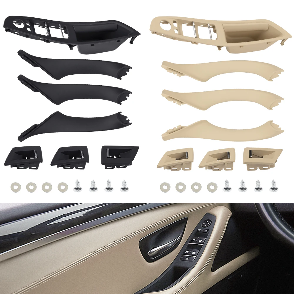 

Car Interior Door Handle Armrest Replacement For BMW 5 Series F10 F11 F18 520i 523i 525i 528i 535i Inner Panel Trim Pull Handle