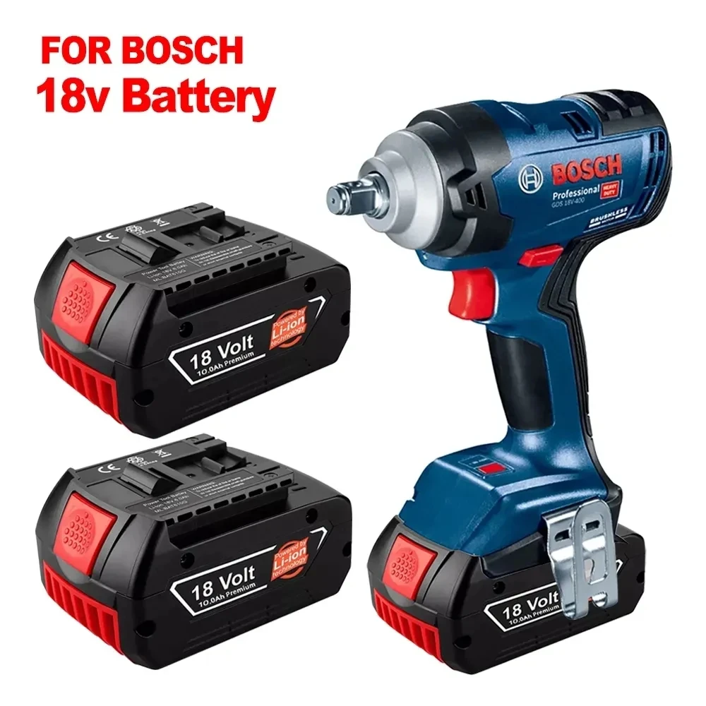

100% Original 18V 6.0/8.0/10ah BAT609 Rechargeable Li-Ion Battery for Bosch Portable Replacement