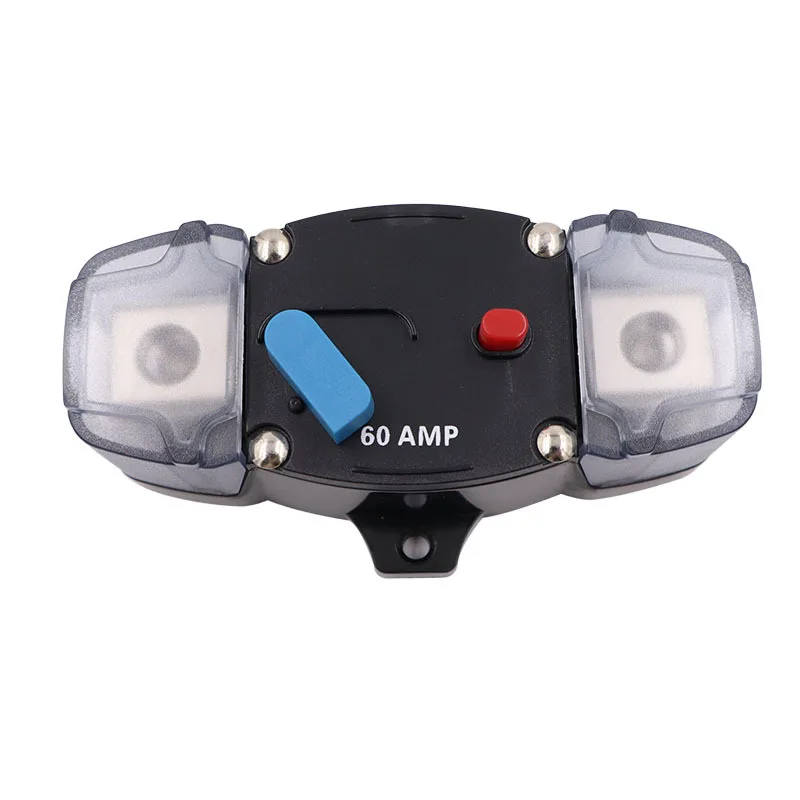 DC 12V-48V Resettable Car Audio Circuit Breaker Fuse Truck Boat Power Protector 30A 40A 50A 60A 80A 100A 150A 200A 250A 300A circuit breaker resettable fuse