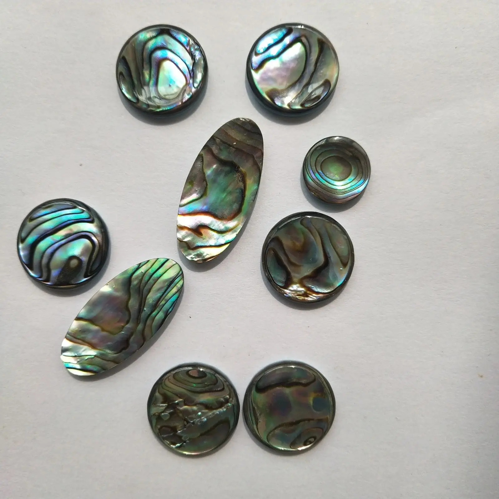

Saxophone Real Mother of Pearl Key Buttons inlays Sax Parts Accessories