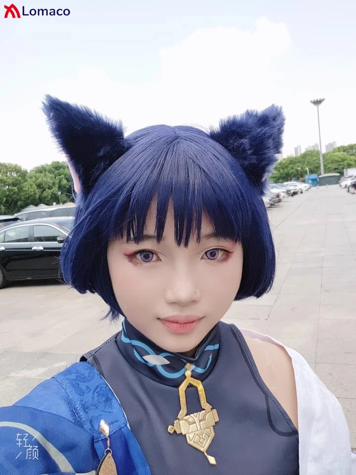Women Girls Lolita Plush Cat Ear Hairpins Anime Cosplay Long Faux Fur Fox Ears Hair Clips Party Accessories Props