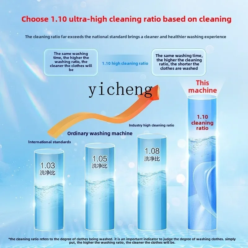ZK13kg large-capacity washing machine six-dimensional shock absorption automatic household drum sterilization 4