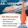 ABBREE AR-109M Net Locator Waterproof Floating Fast Receiving GPS Positioning 15 Days Standby Buoy Tracker Boat Fish Ham Walkie 1