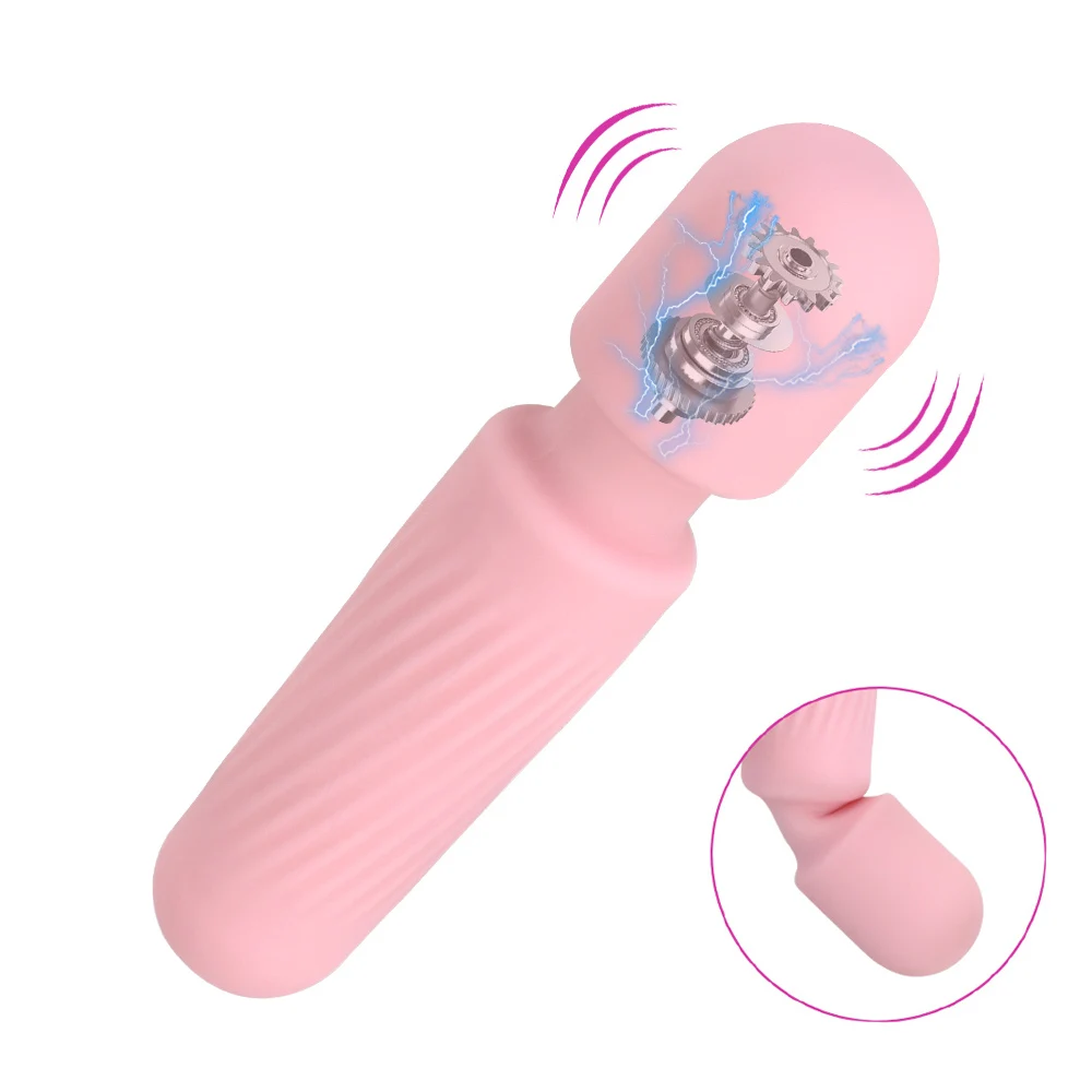 Zauberstab 12cm Magic Pocket Vibrator für Frauen Nippel Klitoris Stimulator l Anal Plug Dildo Weibliche Mastur Ana Mops Dido Femae_voghion.com
