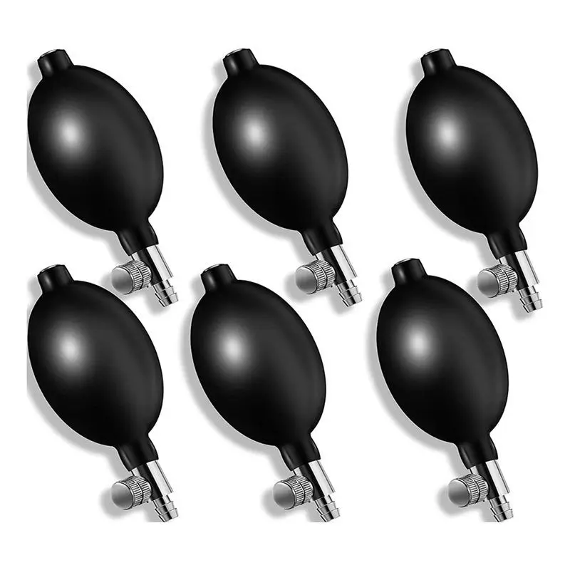 F-T 18개 혈압계 교체용 인플레이션 벌브 펌프 조절 가능한 손으로 누르는 펌프 수동 혈압계 벌브