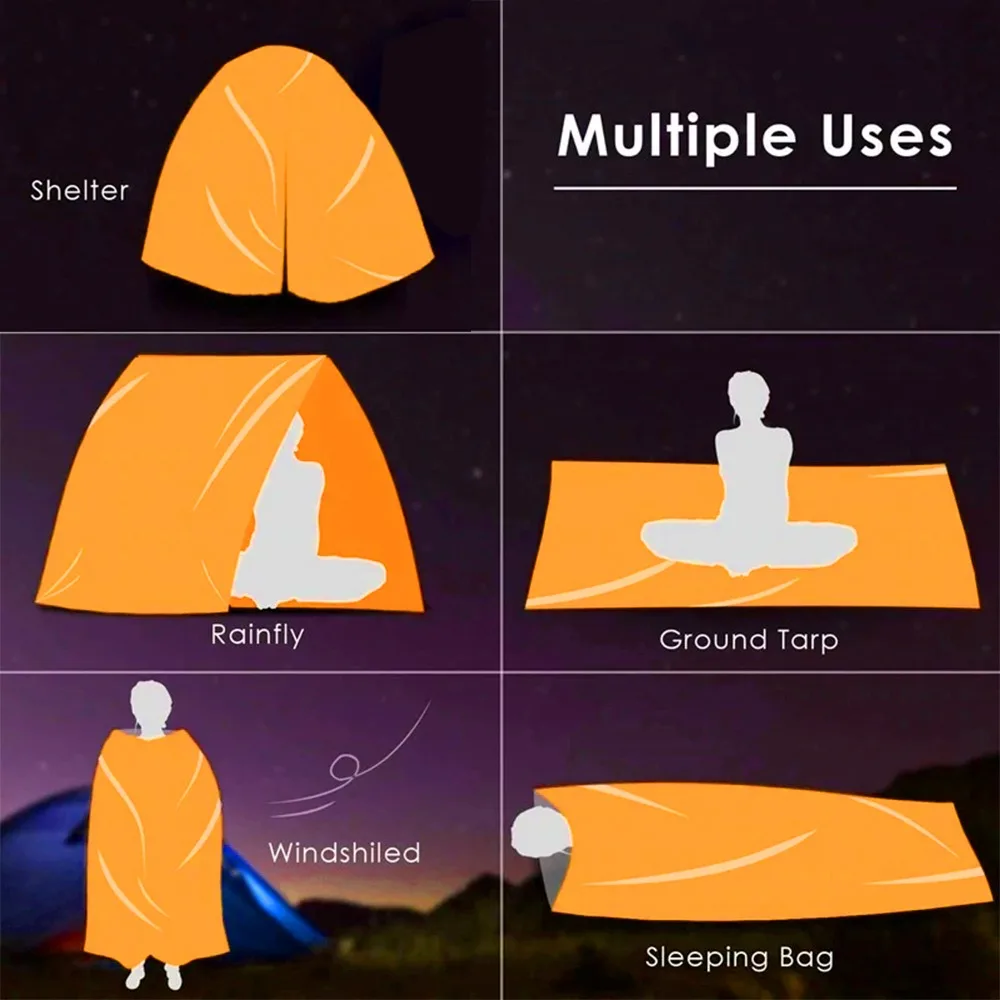 �߿� ��Ȱ Bivy ��� ������ �� �� ���� ������ ��� Mylar ���� óġ ���� ����ũ ķ�� ���� ���