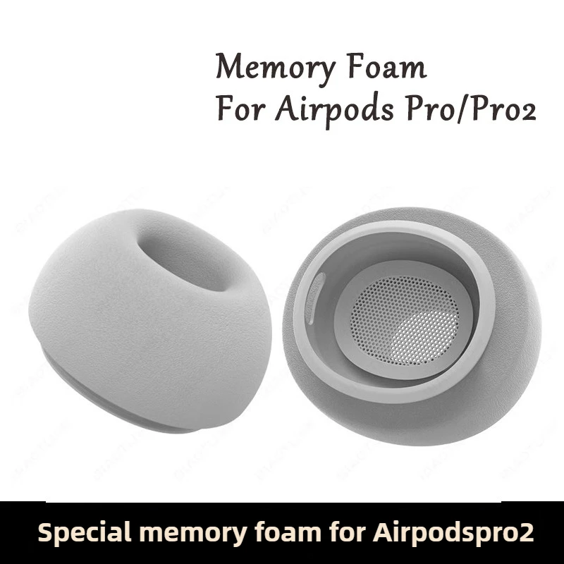 Premium Memory Foam Ear Tips - Anti-Noise, Comfortable Earbud Replacement