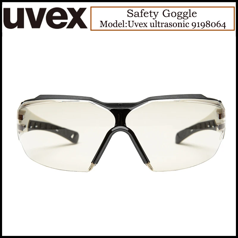 

Uvex Transparent Glasses Protective Safety Goggles PC UV400 Anti Fog/Shock/Scratch Astrospec 2.0 Supravision 9198-064