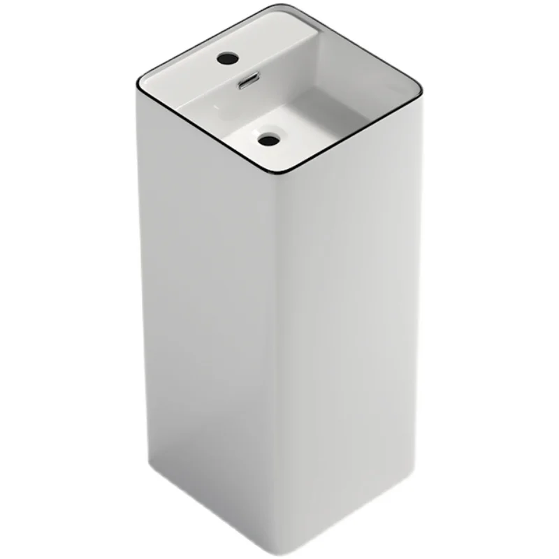 Phnom Penh Pillar Basin Integrated Wash Basin Integrated Wash Basin Nordic Pillar Basin Floor mounted Wash Basin