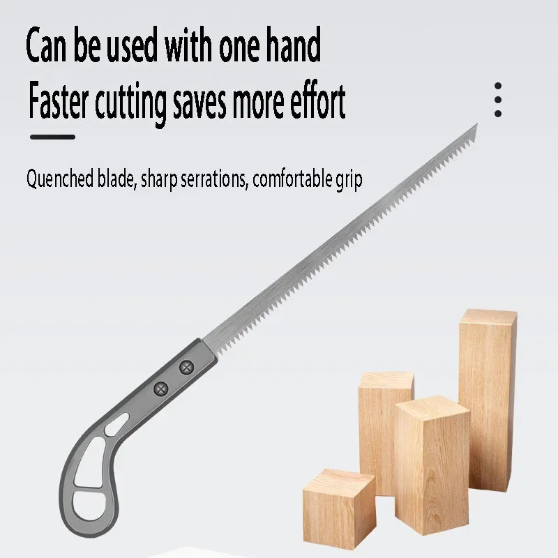 Detachable Chicken Tail Saw Garden Gardening Tree Felling Fast Cutting Labor-saving Wood Working Swallow