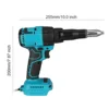 Electric Rivet Gun Rivet Nut Gun Drill Insert Nut Pull Riveting Tool 2.4-4.8mm Cordless With LED Light For Makita 18V Battery 3