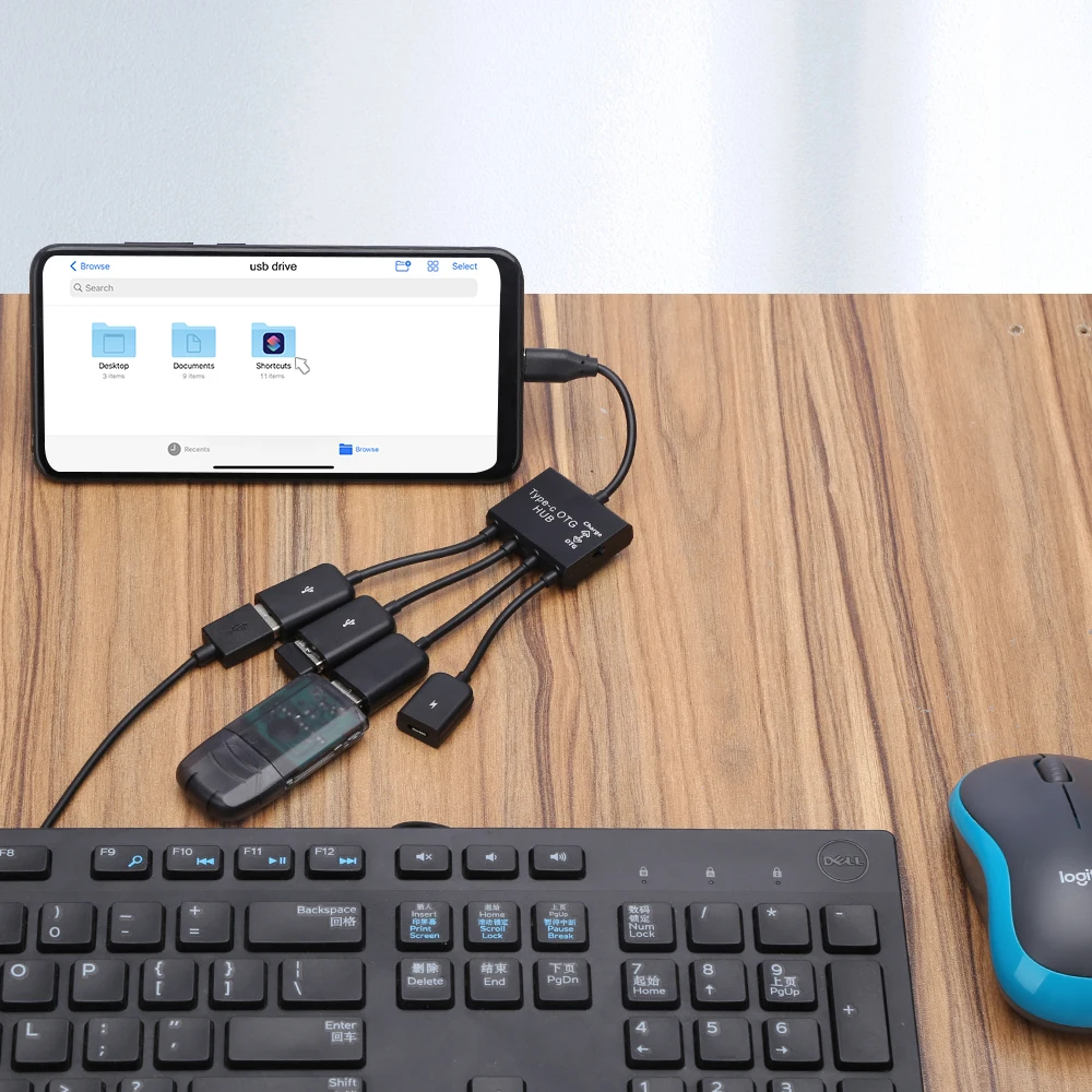 Enhanced Product Title:  
Versatile OTG Micro USB Hub and Charging Adapter