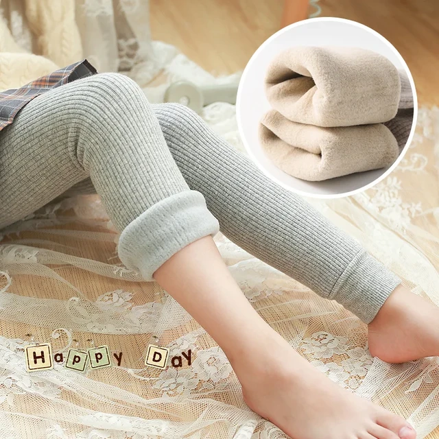 Warm Pants Sintepon Children, Winter Beautiful Girl Pants