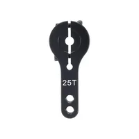 25T M3 Metal RC Servo Horn Aluminum Arm Set for MG995 MG996R E9001 Futaba Savox Xcore HL HSP PowerHD JX SPT Dspower DIY Car Toy - Image 2