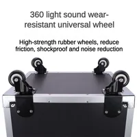 Aluminum Alloy Rod Tool Box Multifunction Portable Pulley Instrument Storage Safety Tool Case Professional Tools Packaging 2