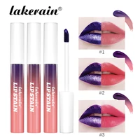 3Colors Blading Lip Gloss Peel and Stick Set Long-lasting Waterproof Pink Lip Gloss Transfer Resistant Natural Lip Cosmetics 1
