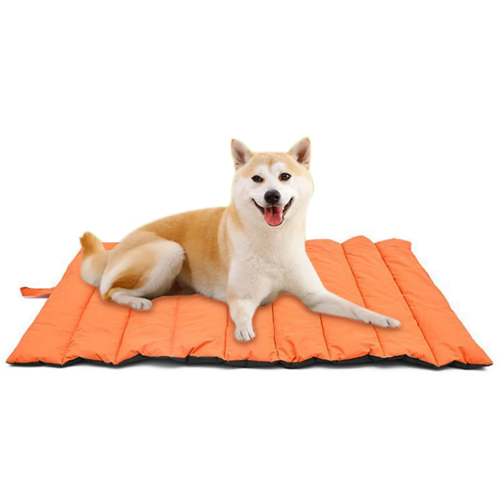 Foldable and Portable Dog Mats - Waterproof Pet Beds with Storage Carry Bag - Easy-to-Clean Kennel for Outdoor Camping