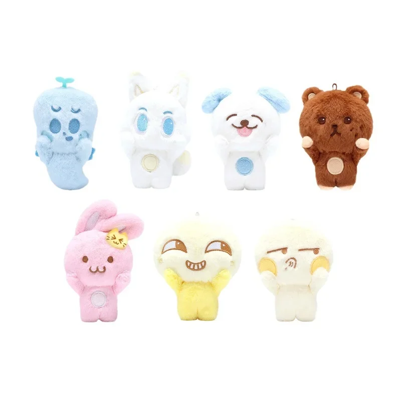 10cm KPOP NCT Dream Plush Doll Keyring key chain Bag Pendant Decorative Accessories Collection Gifts for Fans plush toy plush doll plush keychain