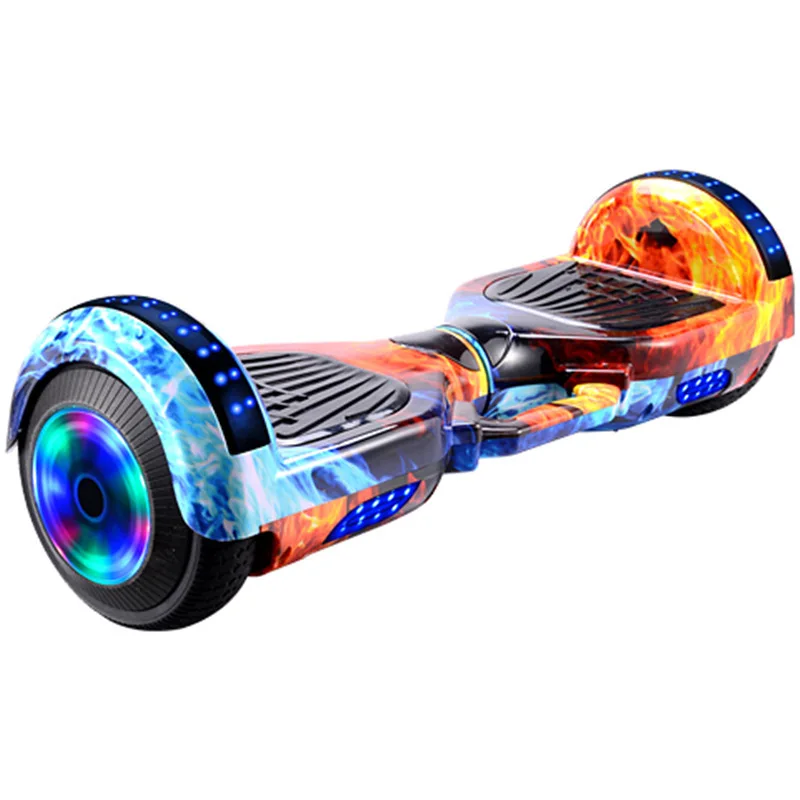 Self-Balancing Electric Hoverboard with LED Lights 6.5-Inch Tires Lithium Battery for Kids hover board