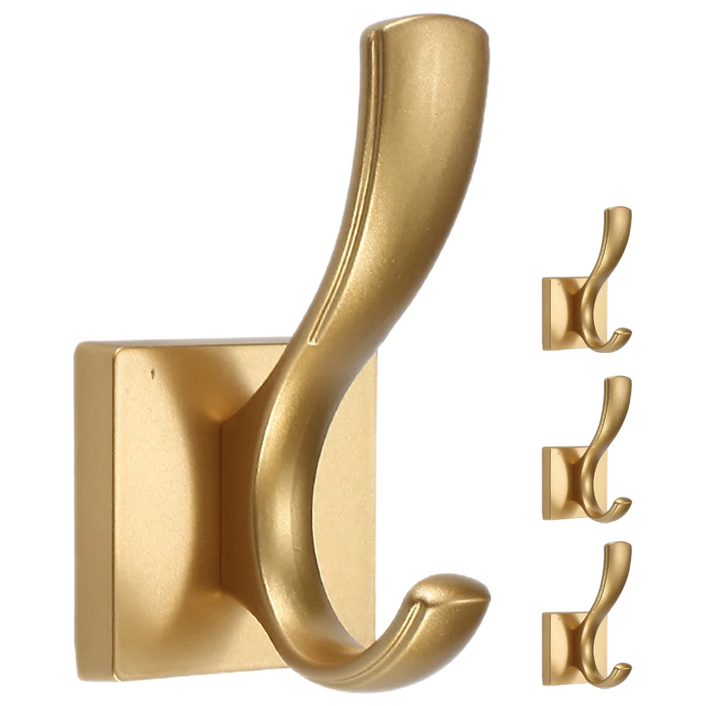 

4pcs Key Towel Wall Hooks Wall Hat Hooks Door Hanging Hooks Bedroom Hooks