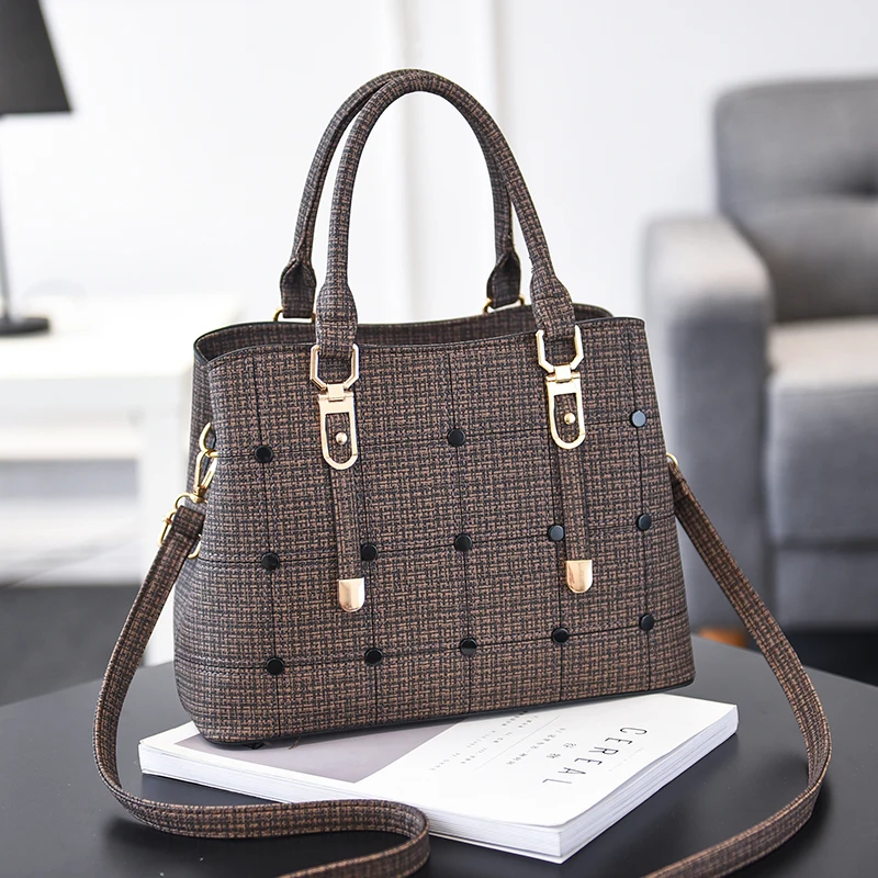 2022 New Fashion Women Handbag Ladies Bag Girl Crossbody Bag Pu Leather Causal Luxury Classic Tote Purse Women's Shoulder Bags