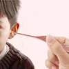 LED Ear Wax Pick Cleaner Remover Tool Ear Scoop Spoon Stainless Steel Wax Curette Ear Forcep for Kids Adults(Random Color) 5