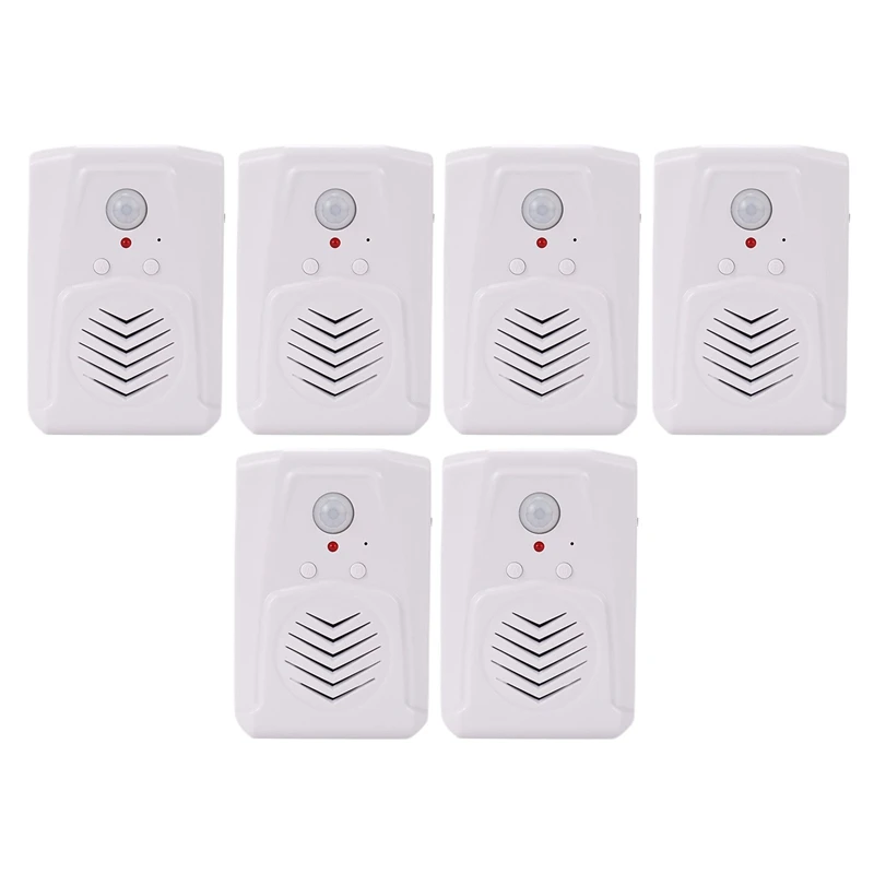 5X Sensor Motion Door Bell Switch MP3 Infrared Doorbell Wireless PIR